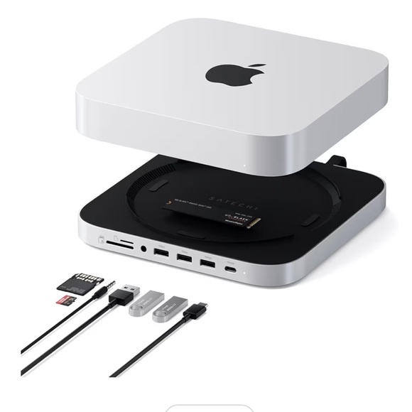 Other - Silver USB-C Hub for Mac Mini